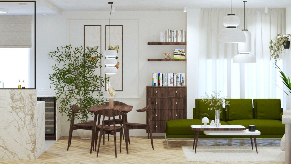 Mieszkanie w stylu vintage soho